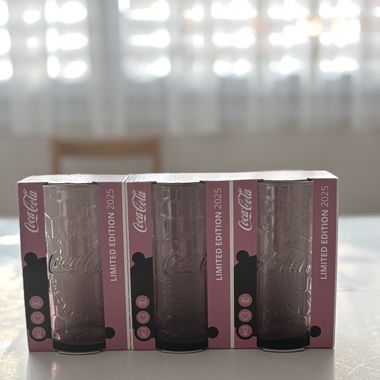 3 Coca Cola Gläser Limited Edition 2025