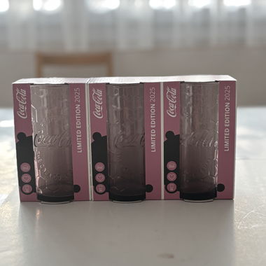 3 Coca Cola Gläser Limited Edition 2025