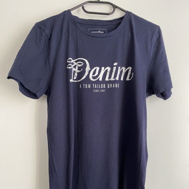 Dunkelblaues T-Shirt Tom Tailor