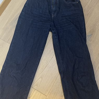 Uniqlo Straight Leg Jeans darkblue