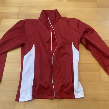 Red/white jacket