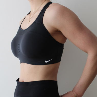 Brassière de sport à maintien renforcé, noire