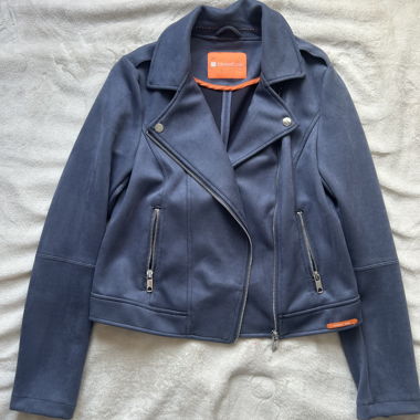 Giacca corta blu Street One