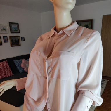 Zara Hemd in Puderrosa – Elegant & Leicht