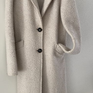 Motivi manteau bouclé beige