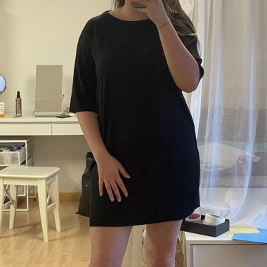 Schwarzes Pull&Bear Kleid, Grösse L