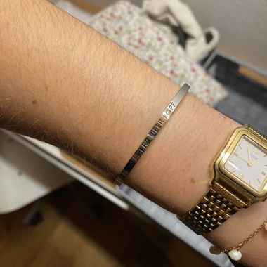 Silver bangle
