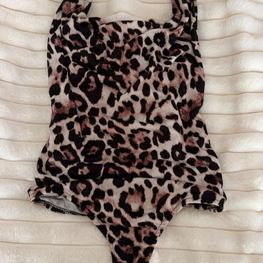 Zara Body mit Leopardenmuster