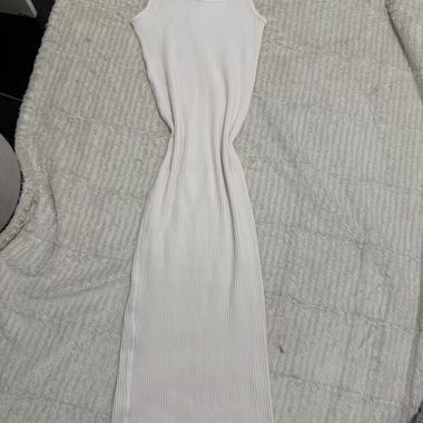 robe longue blanche 
