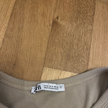 Top Zara beige 