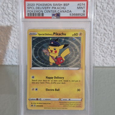 Pokémon Spcl. Delivery Pikachu PSA9