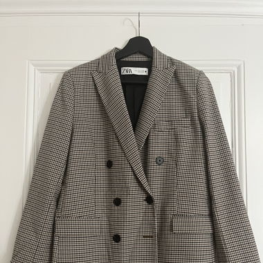 Zara - Checked Blazer