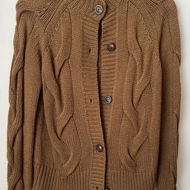 BROWN CARDIGAN