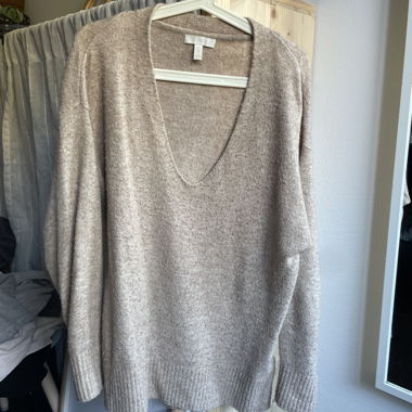 Maglione Oversize Beige