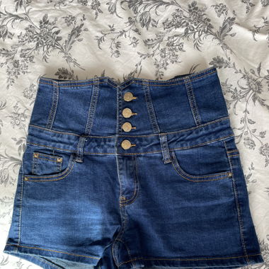 Blue jeans shorts frim Japan brand