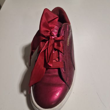 Red Puma sneakers