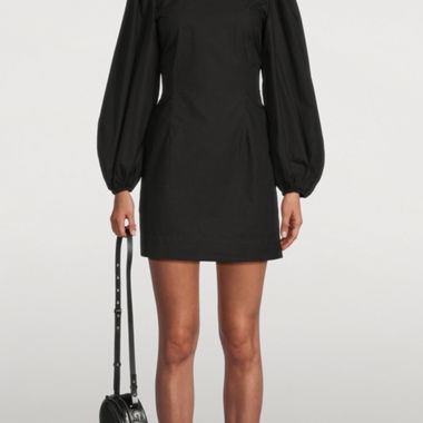 Black Mini Dress by Ganni