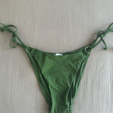 Grüner H&M Bikini-Slip Grösse 38
