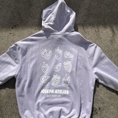 Joseph Atelier hoodie, light/pastelle pink 