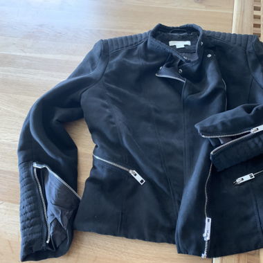 Lässige Jacke Biker Style Gr. 40