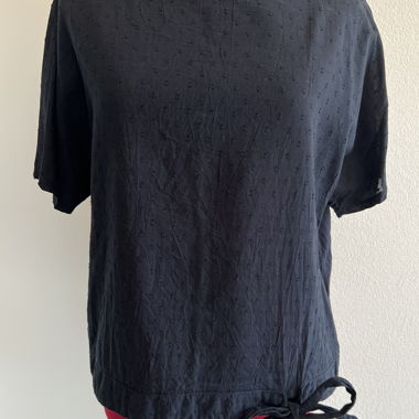 blouse bleue