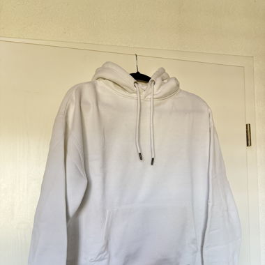 SWEAT A CAPUCHE BLANC