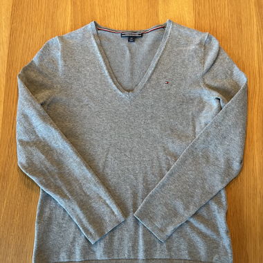Tommy Hilfiger Pullover Gr. S Grau