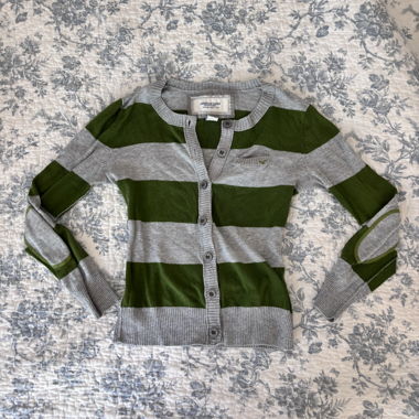 Cardigan à rayures American Eagle