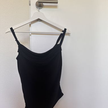Black Anna Field Bodysuit
