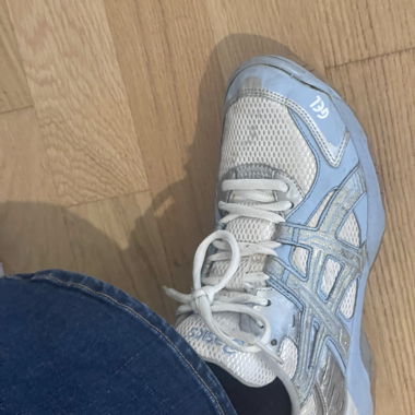 asics gel blue