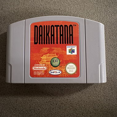 Daikatana – Jeu original Nintendo 64