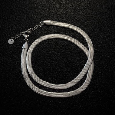 Collier argenté