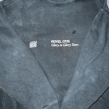 Sweatshirt Royel Otis Tour vert foncé