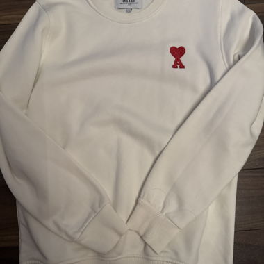 ami white sweater
