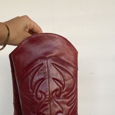 Cherry Rote Cowboy Boots