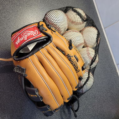 Rawlings Baseball-Set mit Bällen