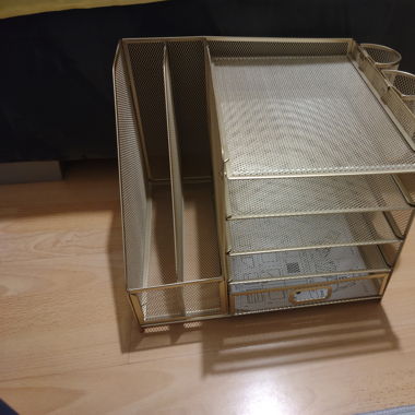 Metallgitter-Schreibtischorganizer