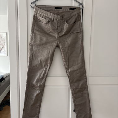 Pantaloni da donna lucidi