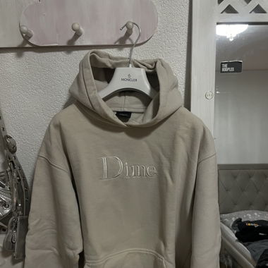 DIME beige hoodie 