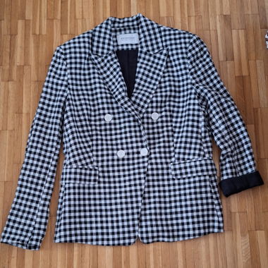Blazer mit Vichy-Muster - Grösse 38