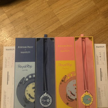 Audemars Piguet & Swatch LAN BA & 1x OTG ROZ PACK