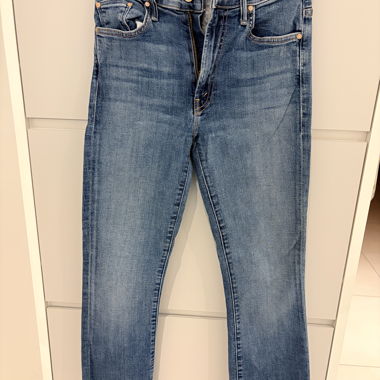 Mother Jeans with Fringes