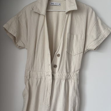 Combinaison Zara beige
