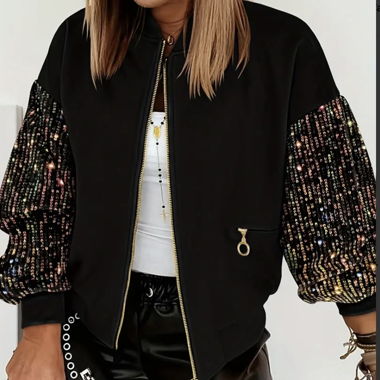 Pailletten Jacke