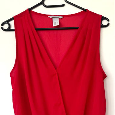 rote Bluse H&M 38 M