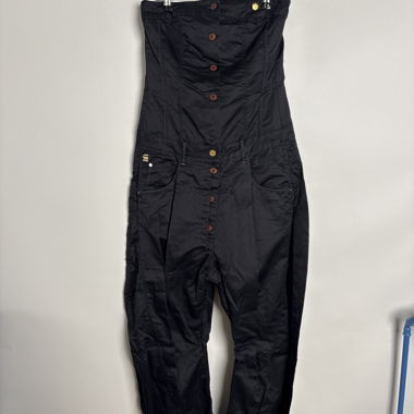 G-Star RAW schwarze Latzhose