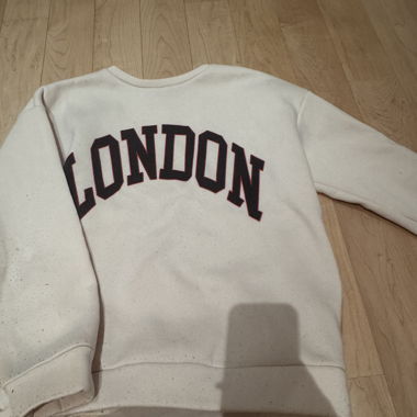 SHEIN Sweatshirt LONDON creme Grösse S