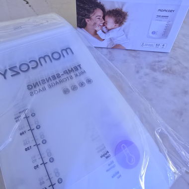 Sacchetti per conservazione del latte Momcozy