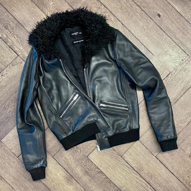 Giambattista Valli x H&M leather jacket
