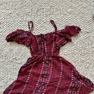 Boho-Sommertraum – Kleid in One Size (S/M)